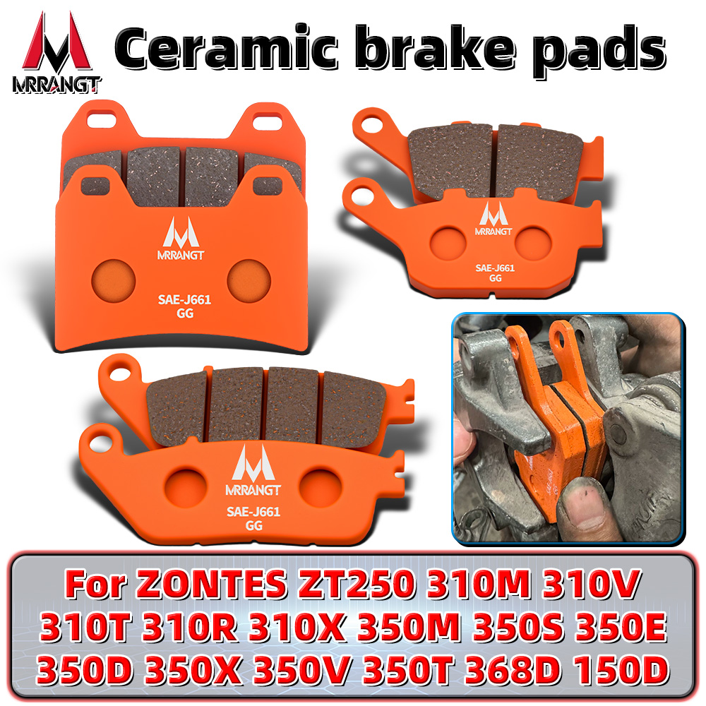 Carbon Ceramic Motorcycle Brake Rotor - MRRANGT セラミックブレーキパッド ZONTES ZT250 310M/V/T/R/X 350M/S/E/D/X/V/T